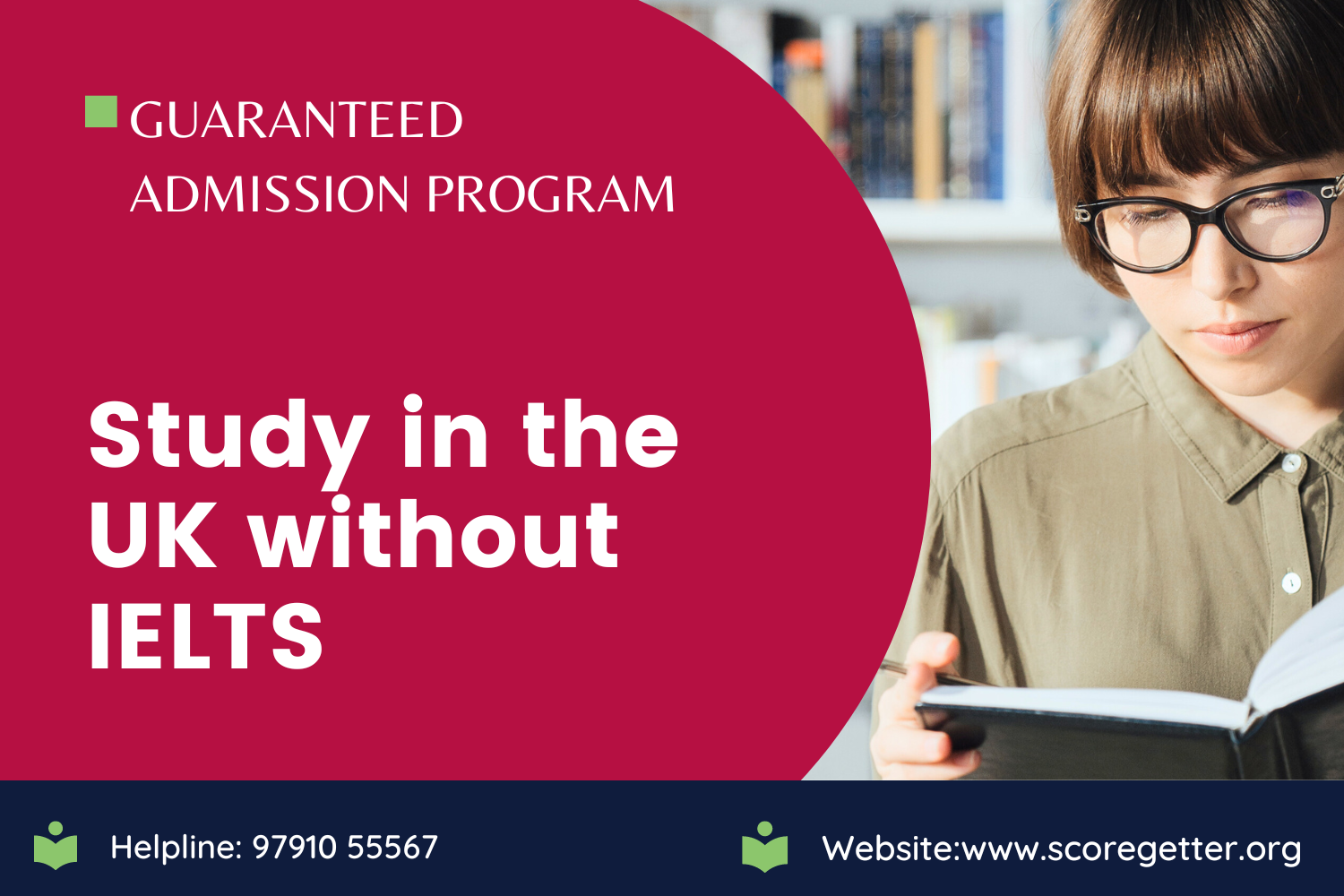 phd admission in uk without ielts