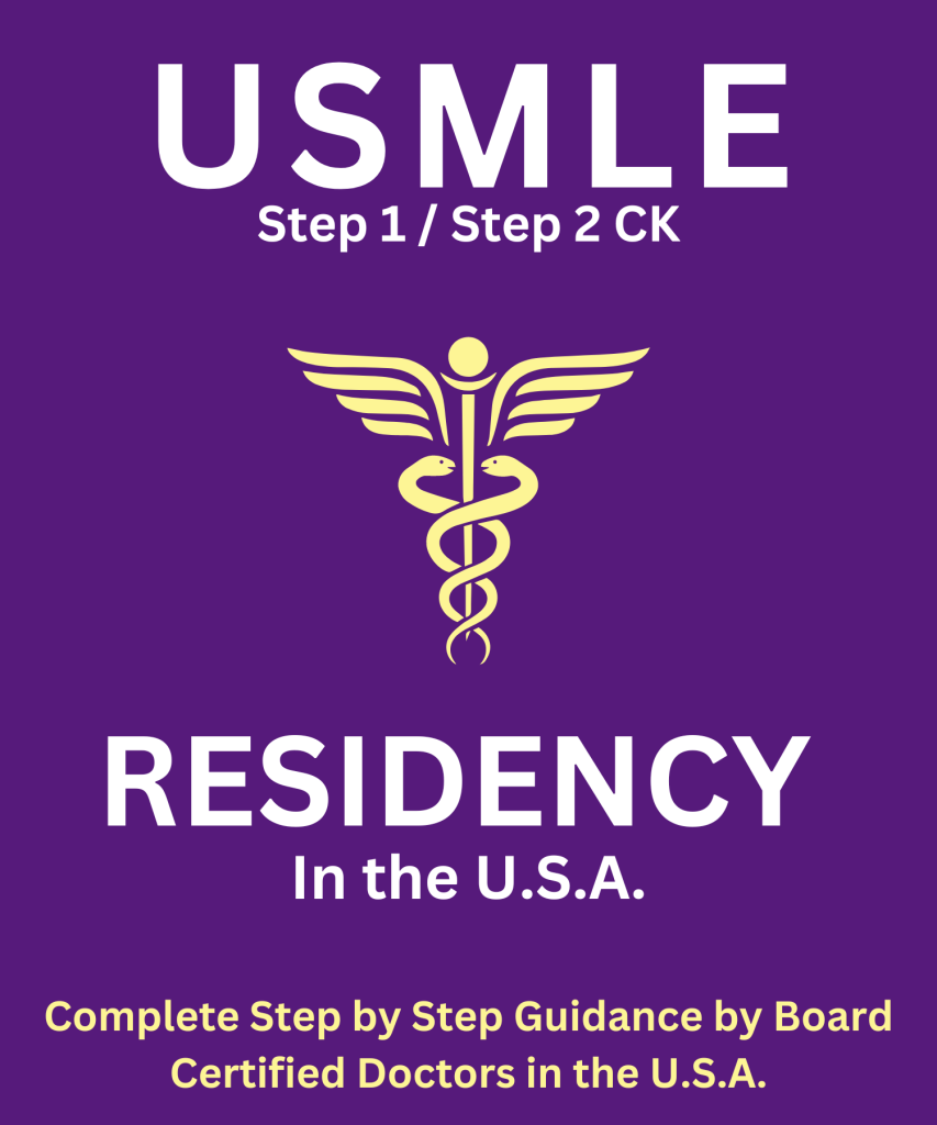 USMLE to Residency process guidance in India